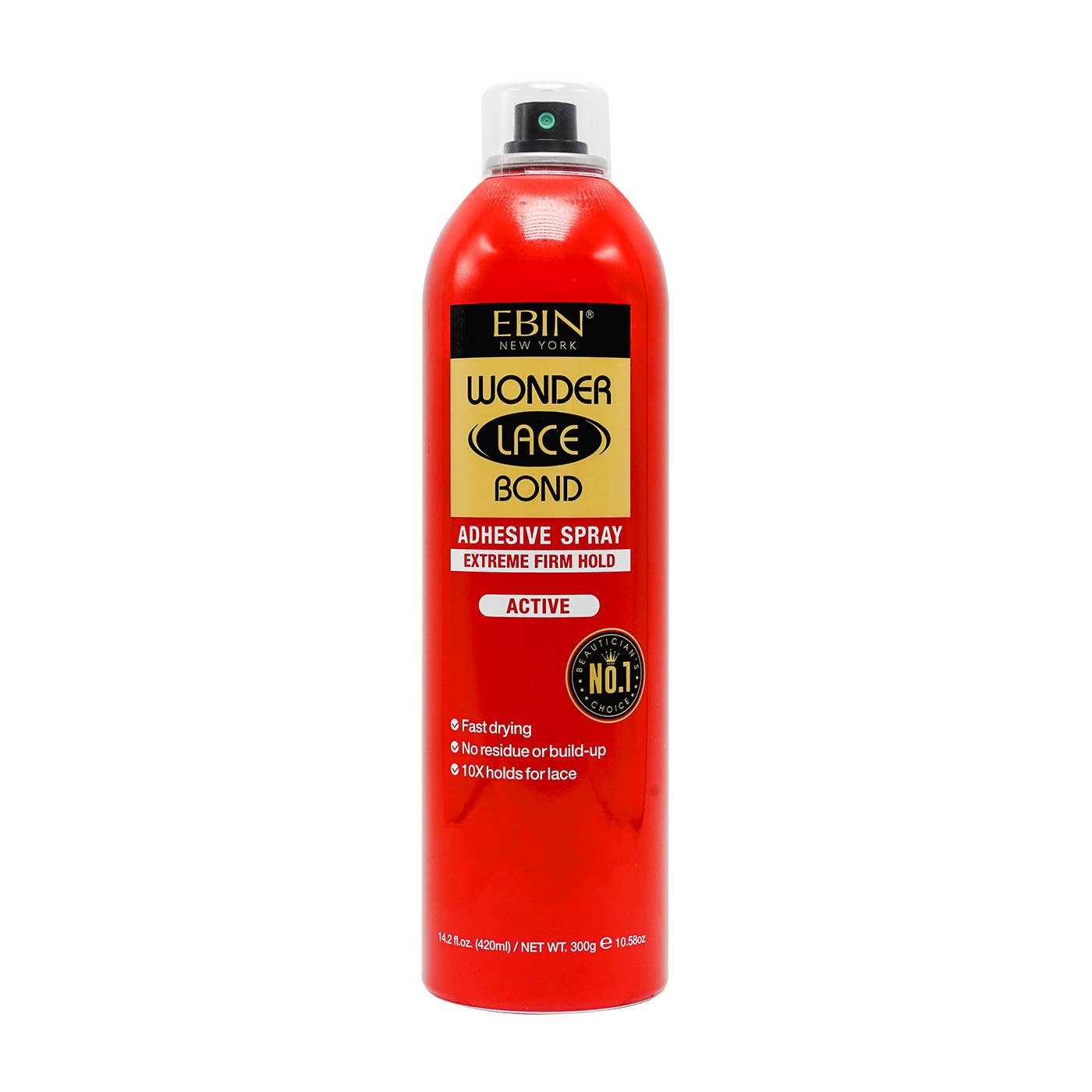 Spray adhésif pour perruque Wonder Lace Bond - Maintien extrême