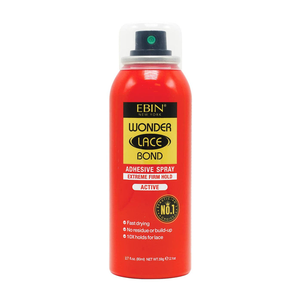 Spray adhésif pour perruque Wonder Lace Bond - Maintien extrême