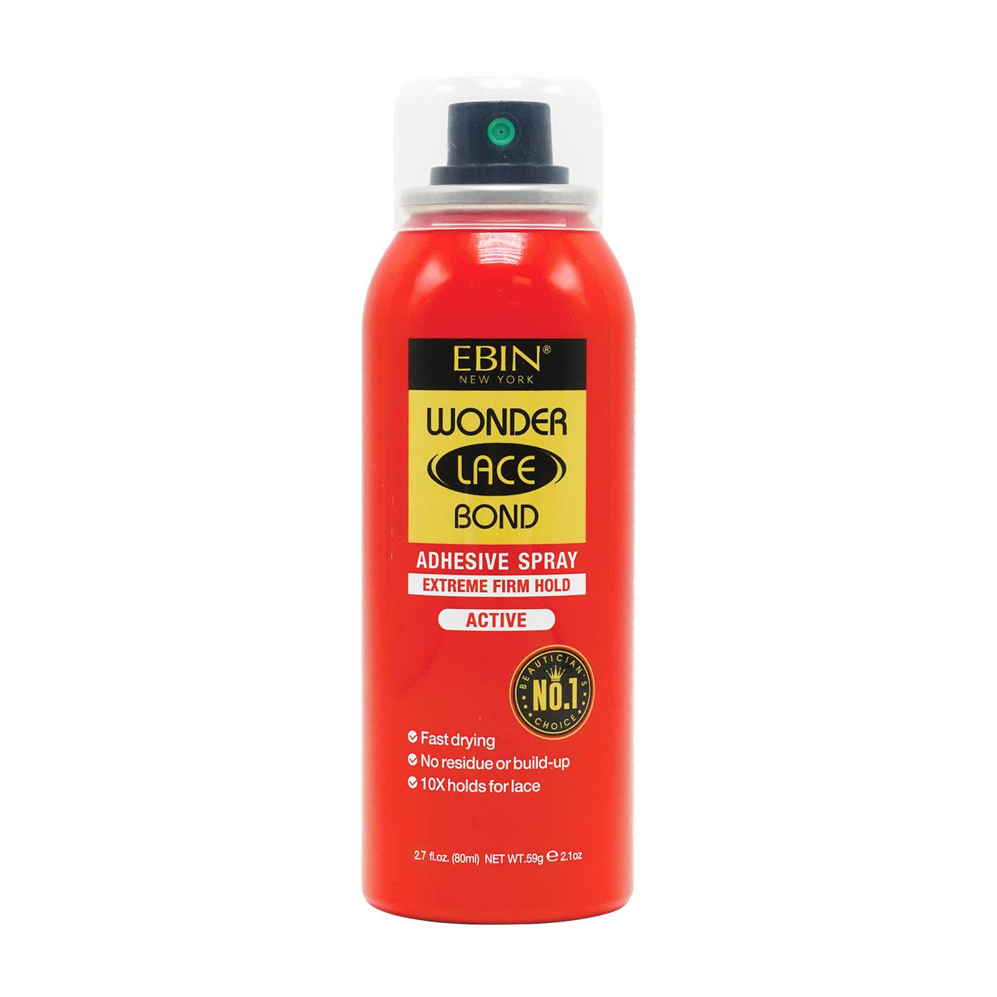 Spray adhésif pour perruque Wonder Lace Bond - Maintien extrême